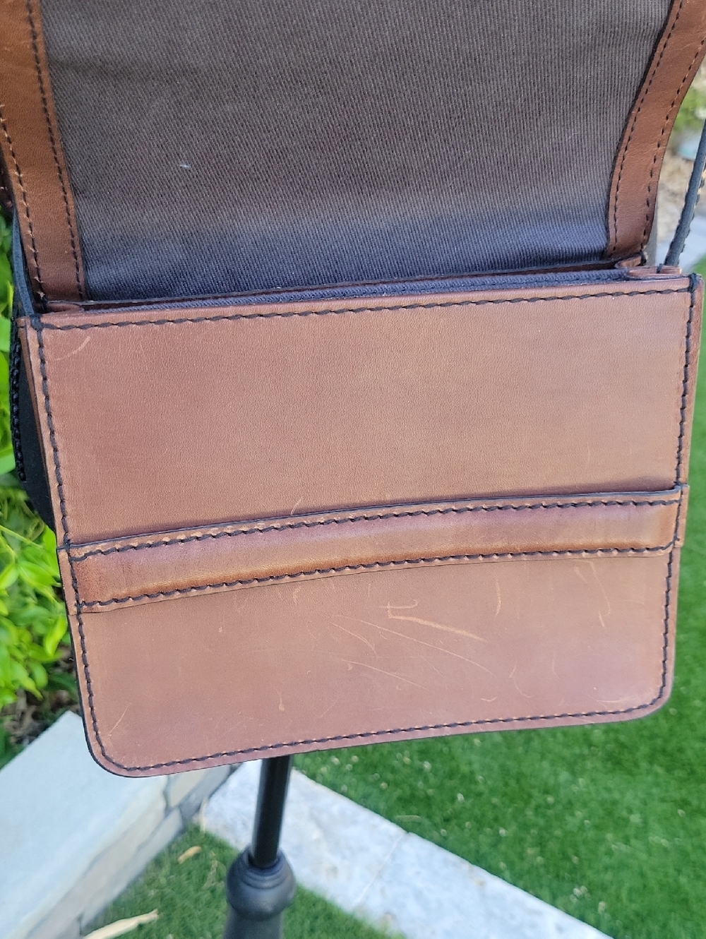Madewell Albury Brown Leather Crossbody Bag - Picture 4 of 14